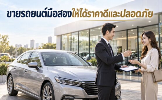 ขายรถยนต์มือสองให้ได้ราคาดี ต้องเตรียมรถ เอกสาร และขั้นตอนโอนอย่างไรให้ปลอดภัย
